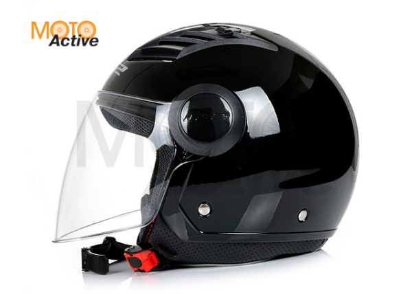 Мотошлем LS2 OF562 AirFlow Solid, черный